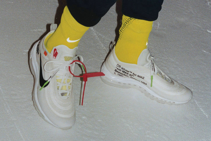 OFF White x Nike Air Max 97 Running Shoe For Sale
